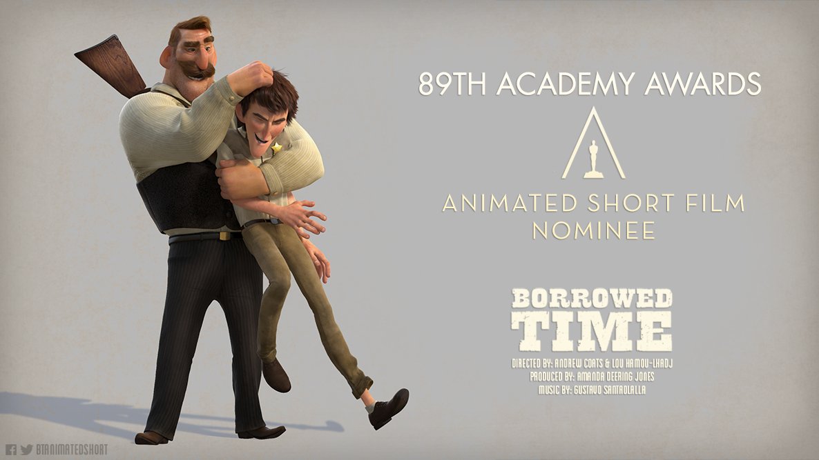 Borrowed Time Nominated for 89th Academy Awards, Best Animated Short 2017 |  David M. Lally